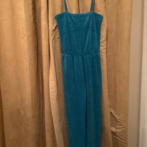 Juicy Couture Black label Teal Jumpsuit - Picture 2 of 3